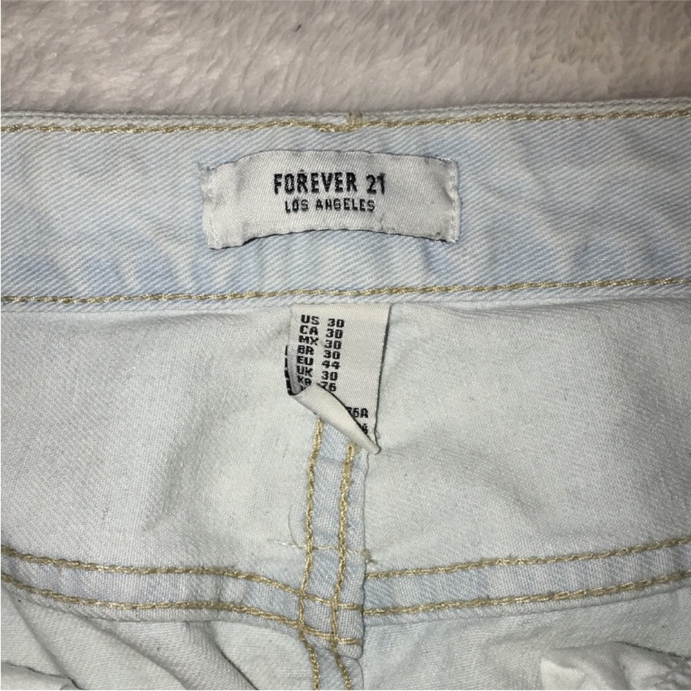 High Rise Distressed Mom Jeans - Picture 8 of 9